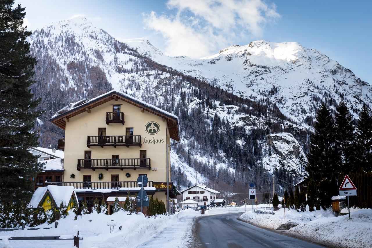 Hotel Lyshaus Gressoney-Saint-Jean Eksteriør billede